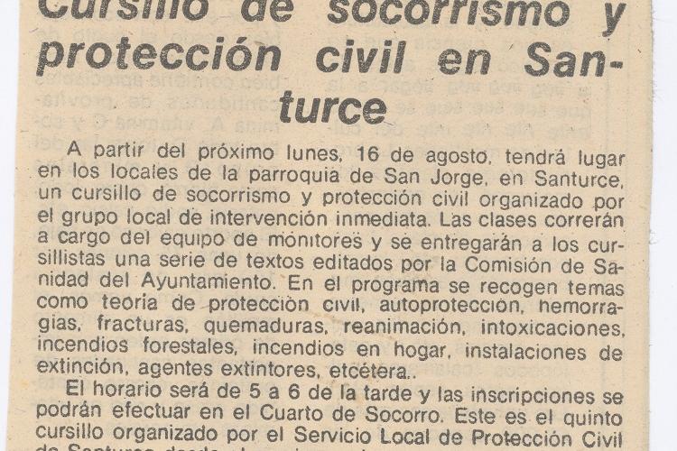 Curso Primeros Auxilios